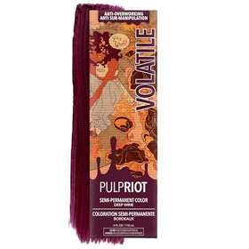 Pulp Riot Volatile Semi Permanent Hair Color Deep Wine Red 4 oz tube front view