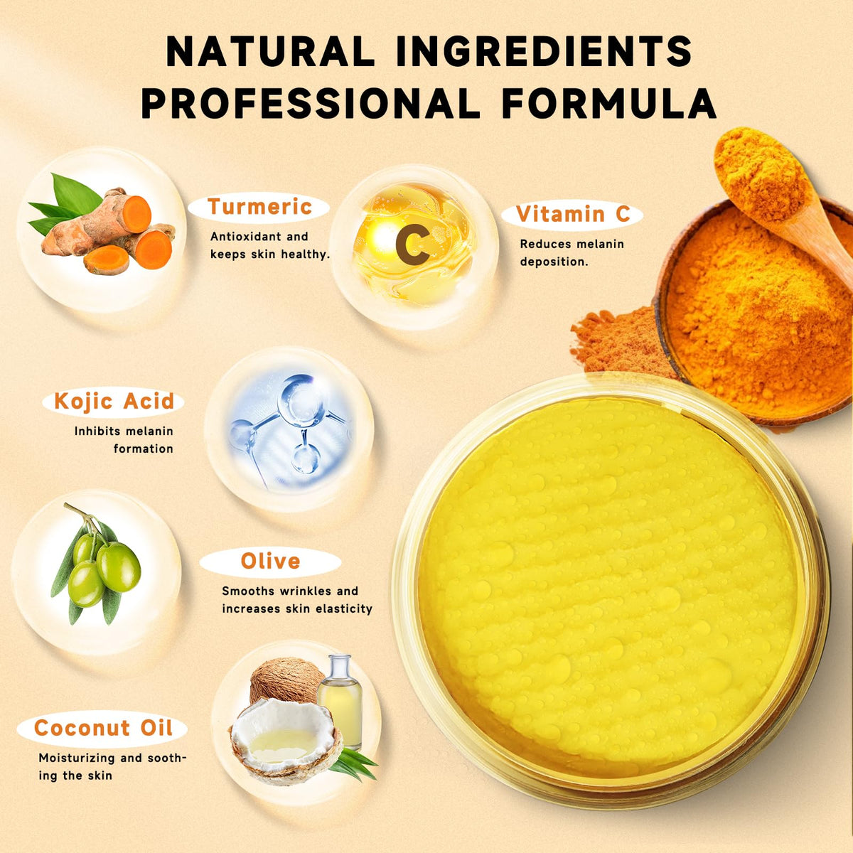Pumkot Turmeric Kojic Acid Cleansing Pads with a travel bag