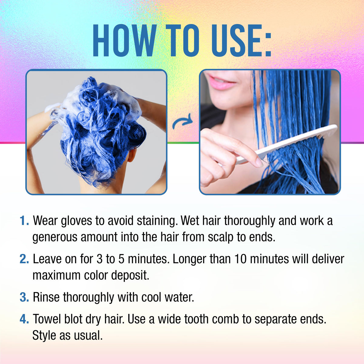 Punky 3-in-1 Color Depositing Conditioner Bluemania packaging