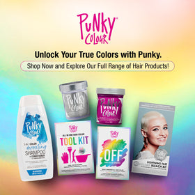 Punky 3-in-1 Color Depositing Conditioner Bluemania texture close-up