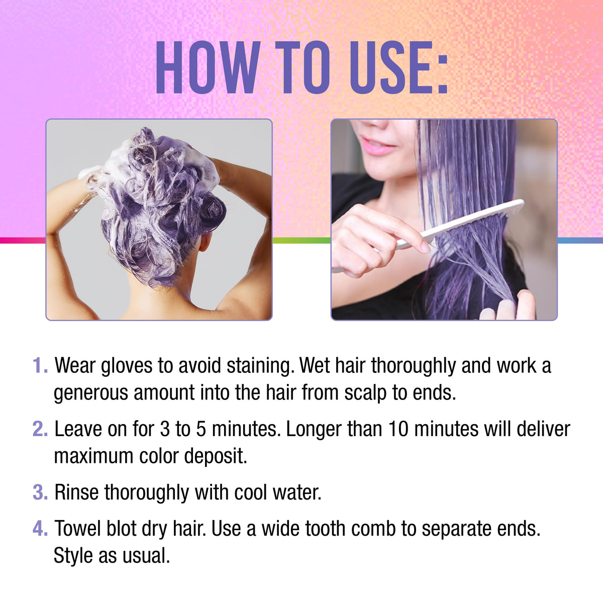 Punky 3-in-1 Color Depositing Conditioner Lavenderapturous in a bathroom setting