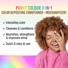 Punky 3-in-1 Color Depositing Conditioner Mochanificent back view