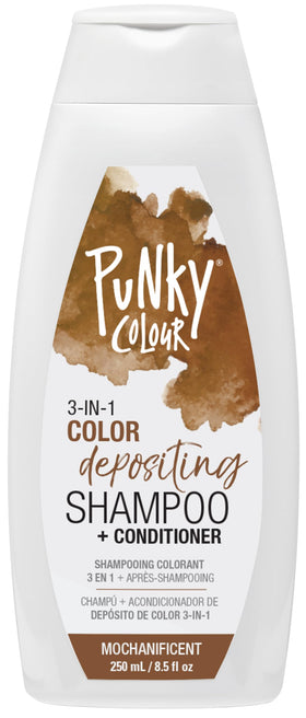 Punky 3-in-1 Color Depositing Conditioner Mochanificent front view
