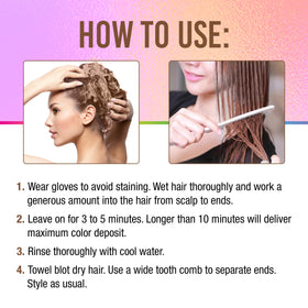 Punky 3-in-1 Color Depositing Conditioner Mochanificent in a bathroom setting