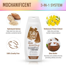 Punky 3-in-1 Color Depositing Conditioner Mochanificent side view