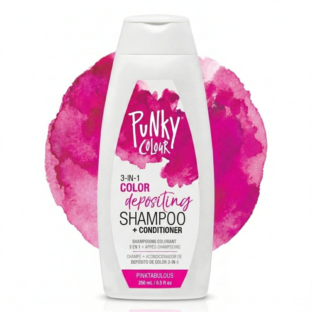 Punky 3-in-1 Color Depositing Conditioner Pinktabulous front view