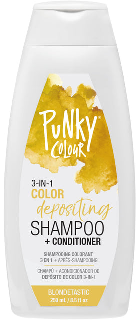 Punky 3-in-1 Color Depositing Hair Cleanser & Conditioner front view