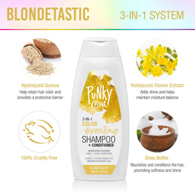Punky 3-in-1 Color Depositing Hair Cleanser & Conditioner side view