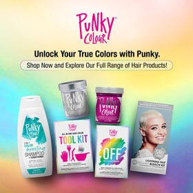 Punky 3-in-1 Color Depositing Hair Cleanser & Conditioner Tealistic packaging details