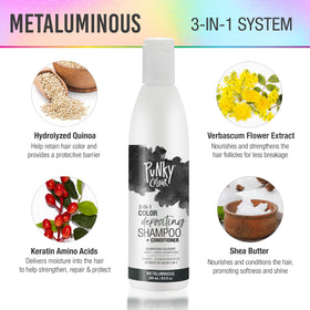 Punky 3-in-1 Hair Color Depositing Conditioner side view