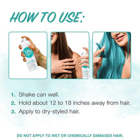 Punky Pastel Temporary Hair Color Spray duo pack display