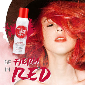 Punky Temporary Hair Color Spray Cougar Red side view