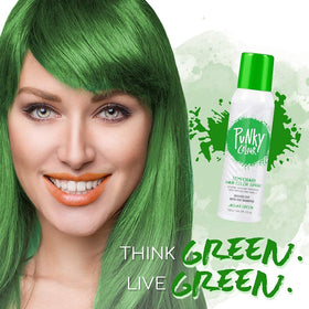 Punky Temporary Hair Color Spray Jaguar Green side view