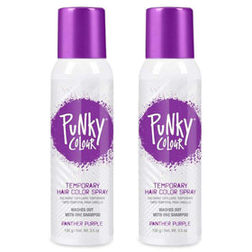 Punky Temporary Hair Color Spray Panther Purple front view