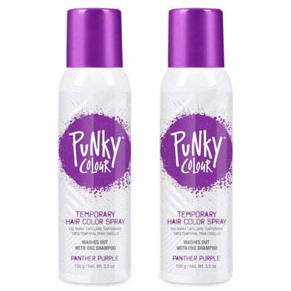 Punky Temporary Hair Color Spray Panther Purple front view