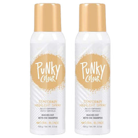 Punky Temporary Hair Highlight Spray Natural Blonde front view