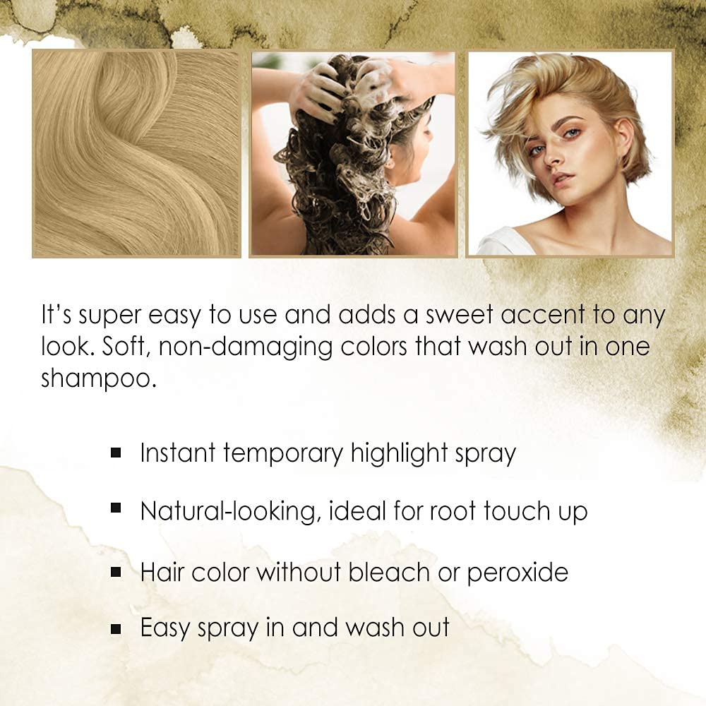 Punky Temporary Hair Highlight Spray Natural Blonde lifestyle scene
