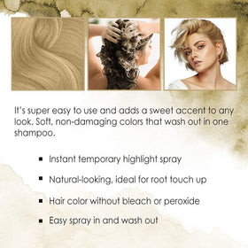 Punky Temporary Hair Highlight Spray Natural Blonde lifestyle scene