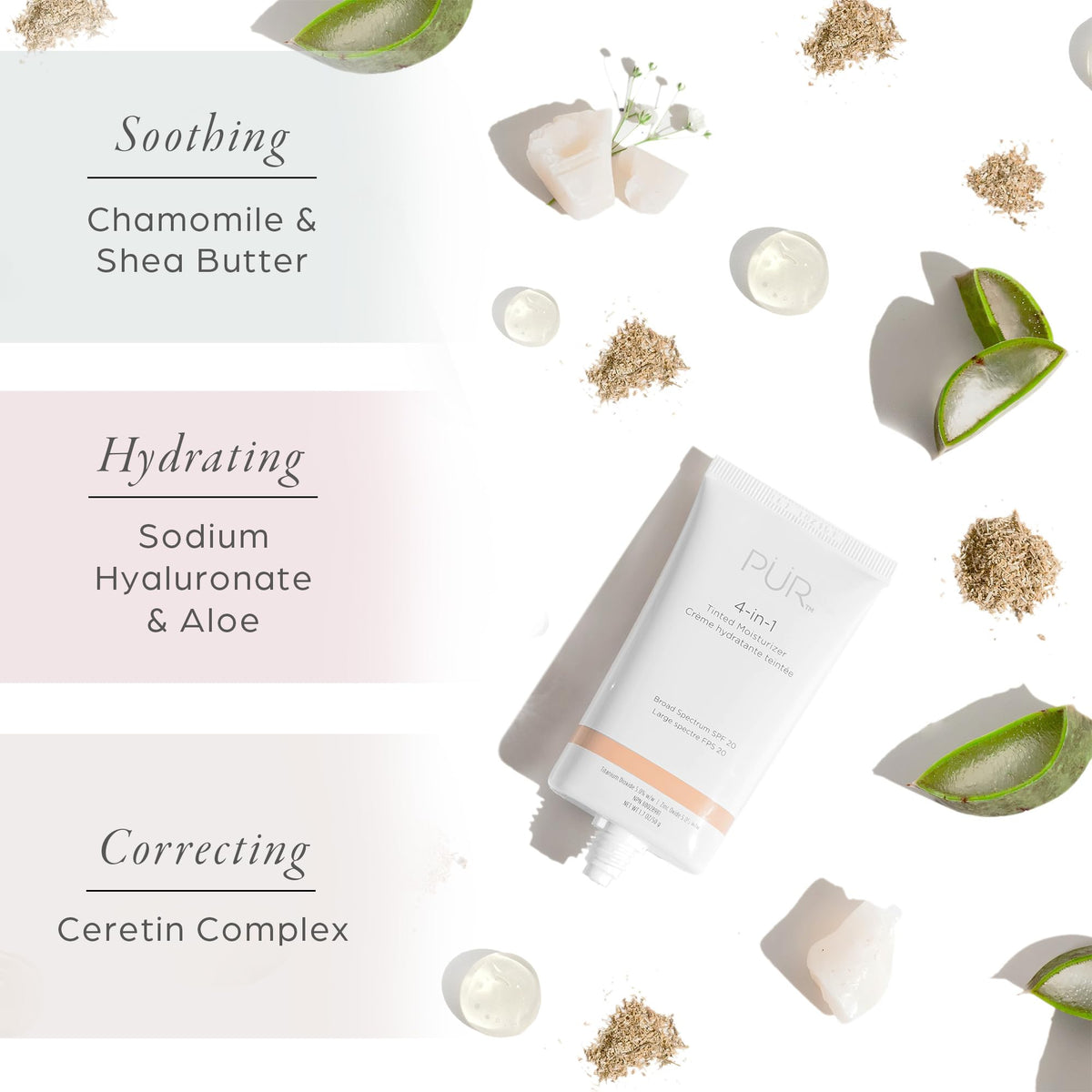 PÜR 4-in-1 Tinted Moisturizer Almond packaging