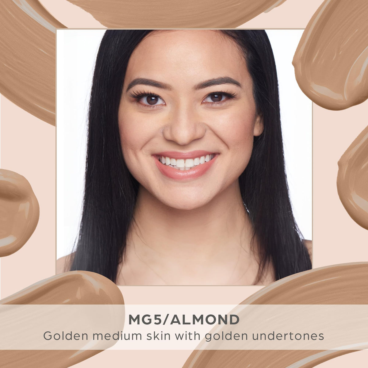PÜR 4-in-1 Tinted Moisturizer Almond texture close-up