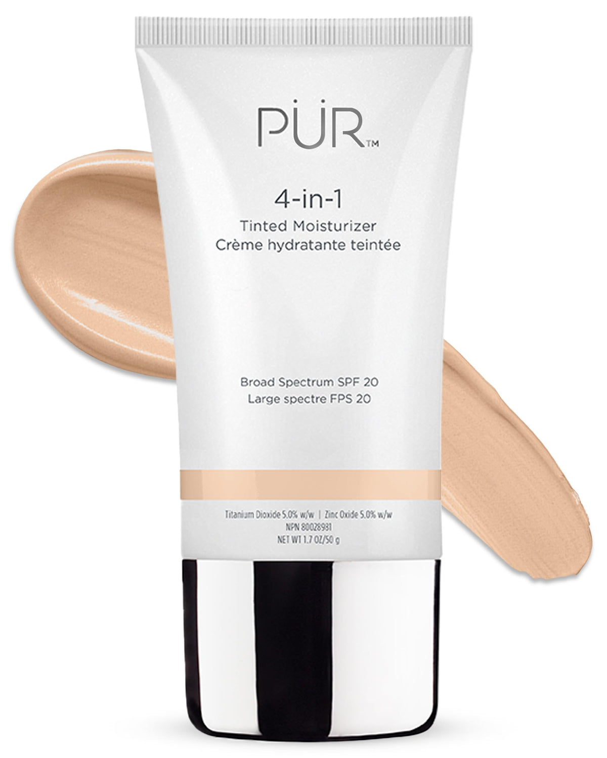 PÜR 4-in-1 Tinted Moisturizer Fair Ivory front view