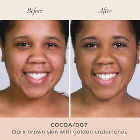 PÜR MINERALS 4-in-1 Pressed Mineral Powder Foundation Cocoa with applicator