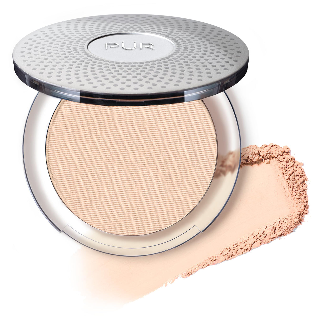 PÜR MINERALS 4-in-1 Pressed Mineral Powder Foundation Porcelain front view