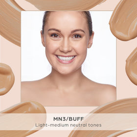 PÜR MINERALS 4-in-1 Tinted Moisturizer application on skin
