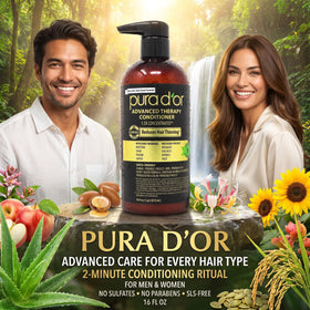 PURA D'OR Advanced Therapy Conditioner 16 Oz with botanical ingredients