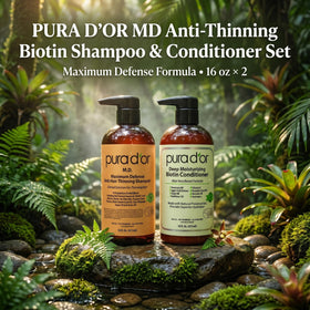 PURA D'OR Maximum Defense Biotin Conditioner 16oz front view