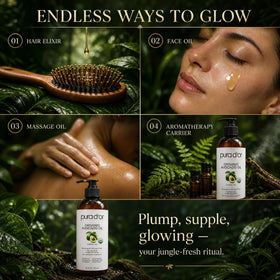 PURA D'OR Organic Avocado Oil with essential oils