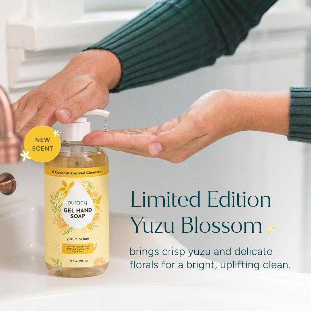 Puracy Organic Hand Soap Yuzu Blossom packaging details