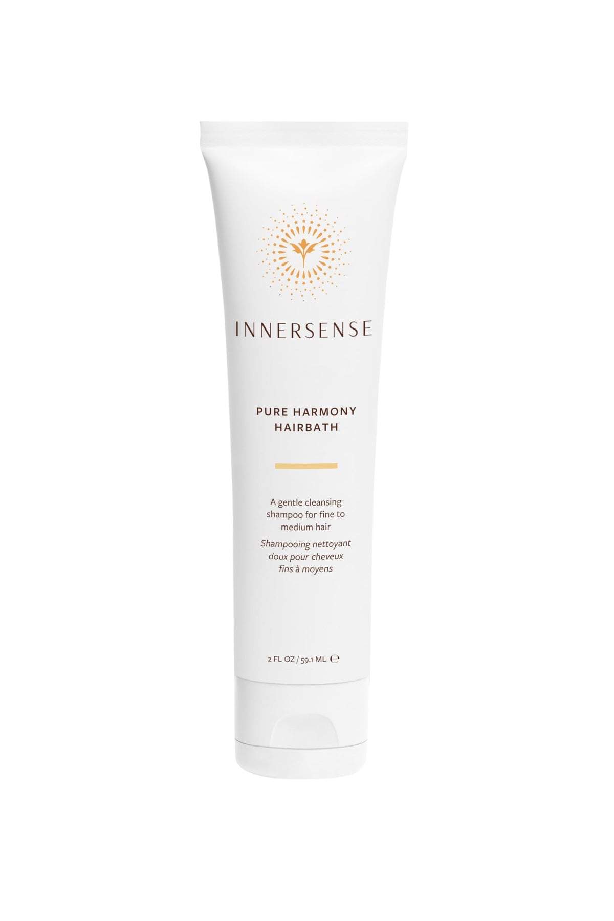 Pure Harmony Hairbath shampoo bottle side view