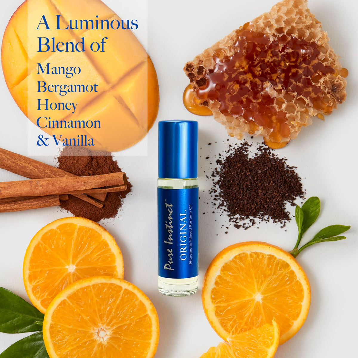 Pure Instinct Roll-On Pheromone Perfume in lifestyle setting