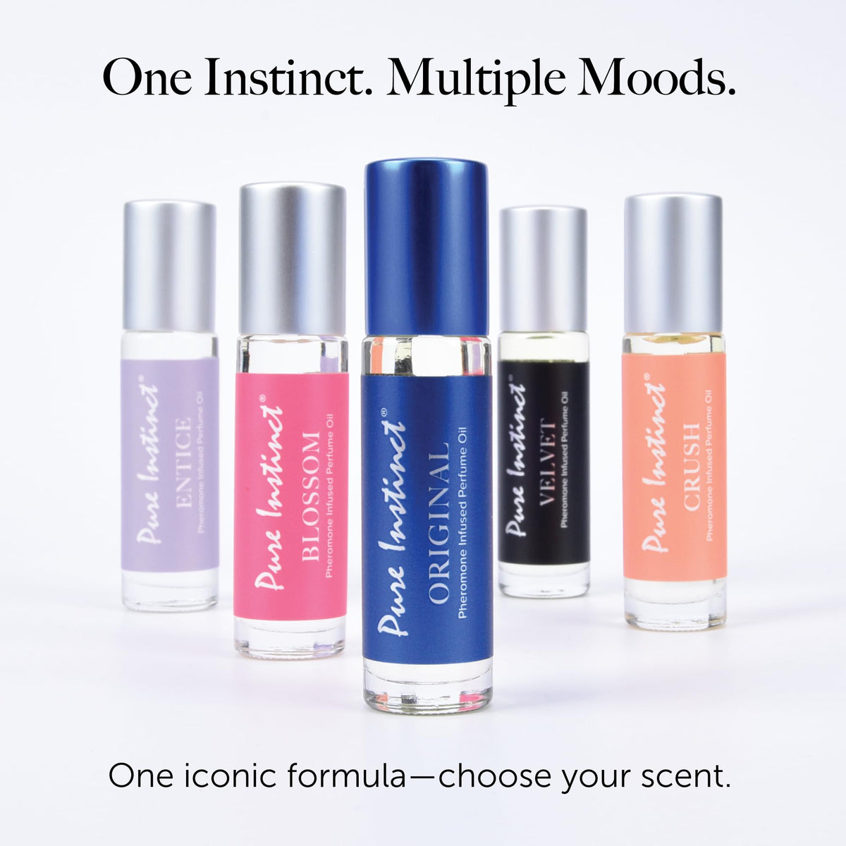 Pure Instinct Roll-On with diffuser setup