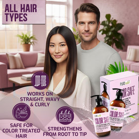 PURE NATURE LUX SPA Color Safe Conditioner texture close-up