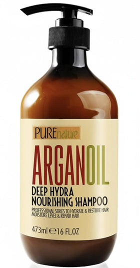 PURE NATURE LUX SPA Moroccan Argan Oil Shampoo front view