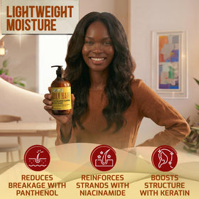 PURE NATURE LUX SPA Oily Hair Shampoo label details