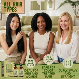 PURE NATURE LUX SPA Onion Shampoo and Conditioner Set packaging