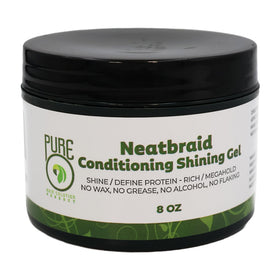 Pure O Neatbraid Conditioning Shining Gel 8 Oz front view