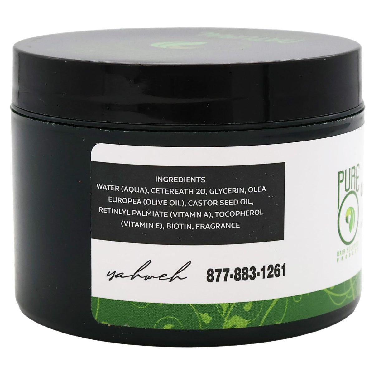 Pure O Neatbraid Conditioning Shining Gel packaging side view