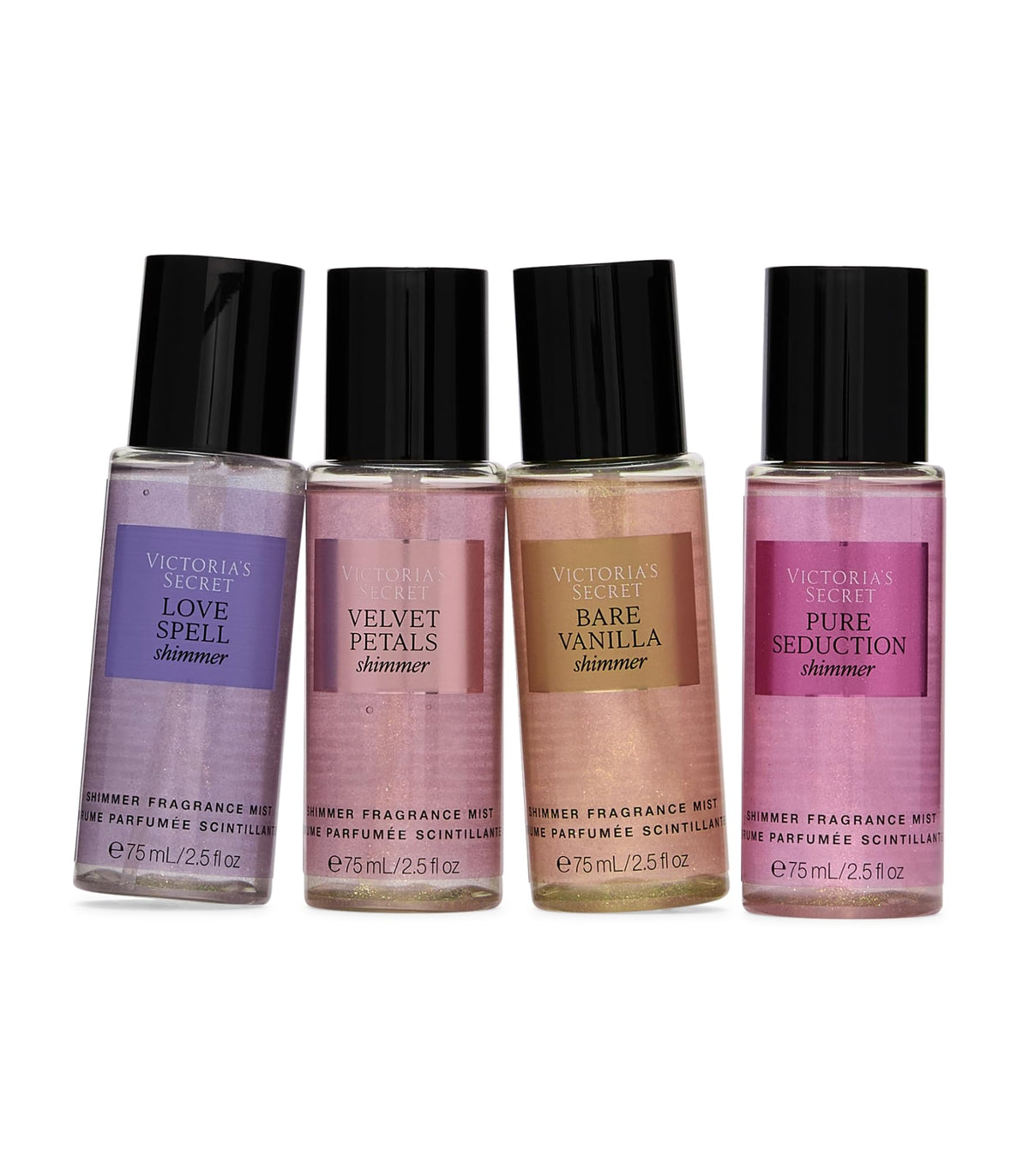 Pure Seduction Fragrance Mist bottle with plum and freesia notes