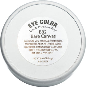 Pure Ziva Bare Canvas Beige Matte Eyeshadow in packaging