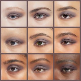 Pure Ziva Cashmere Eyeshadow Lavender Purple in natural light