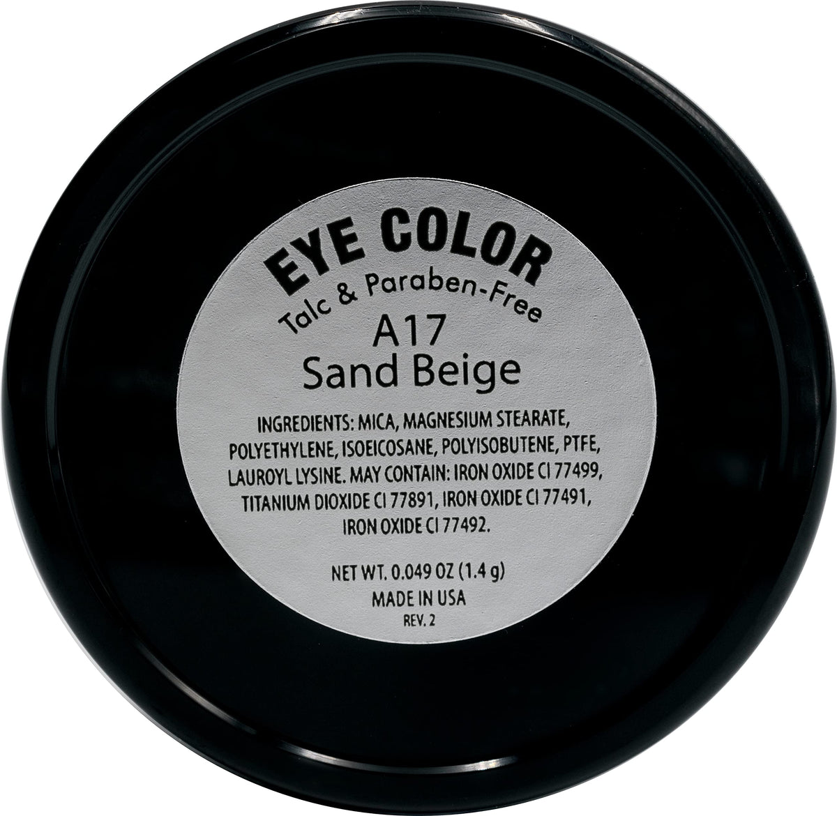 Pure Ziva Cool Toned Taupe Eyeshadow packaging