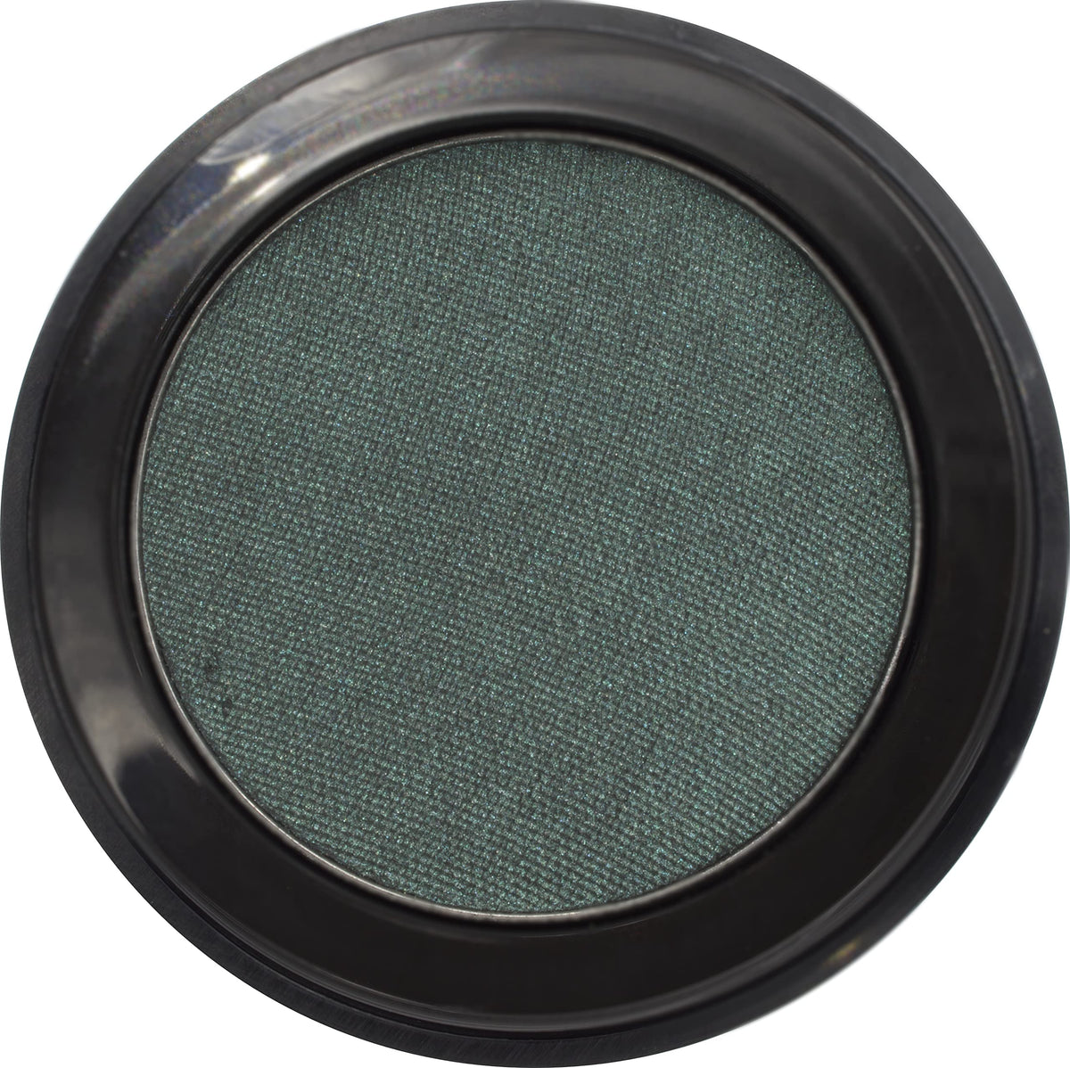 Pure Ziva Deep Forest Green Blue Grey Pressed Powder Eyeshadow front view