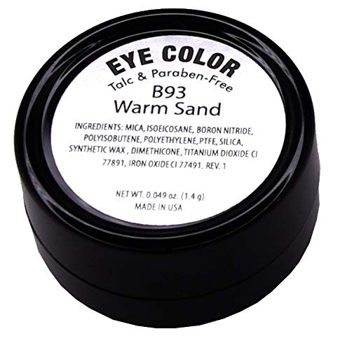 Pure Ziva Eyeshadow with applicator on a makeup table
