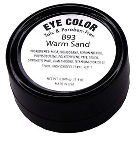 Pure Ziva Eyeshadow with applicator on a makeup table