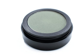 Pure Ziva Khaki Grey Eyeshadow with makeup brush