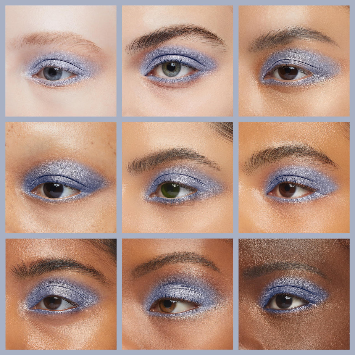 Pure Ziva Light Blue Eyeshadow packaging
